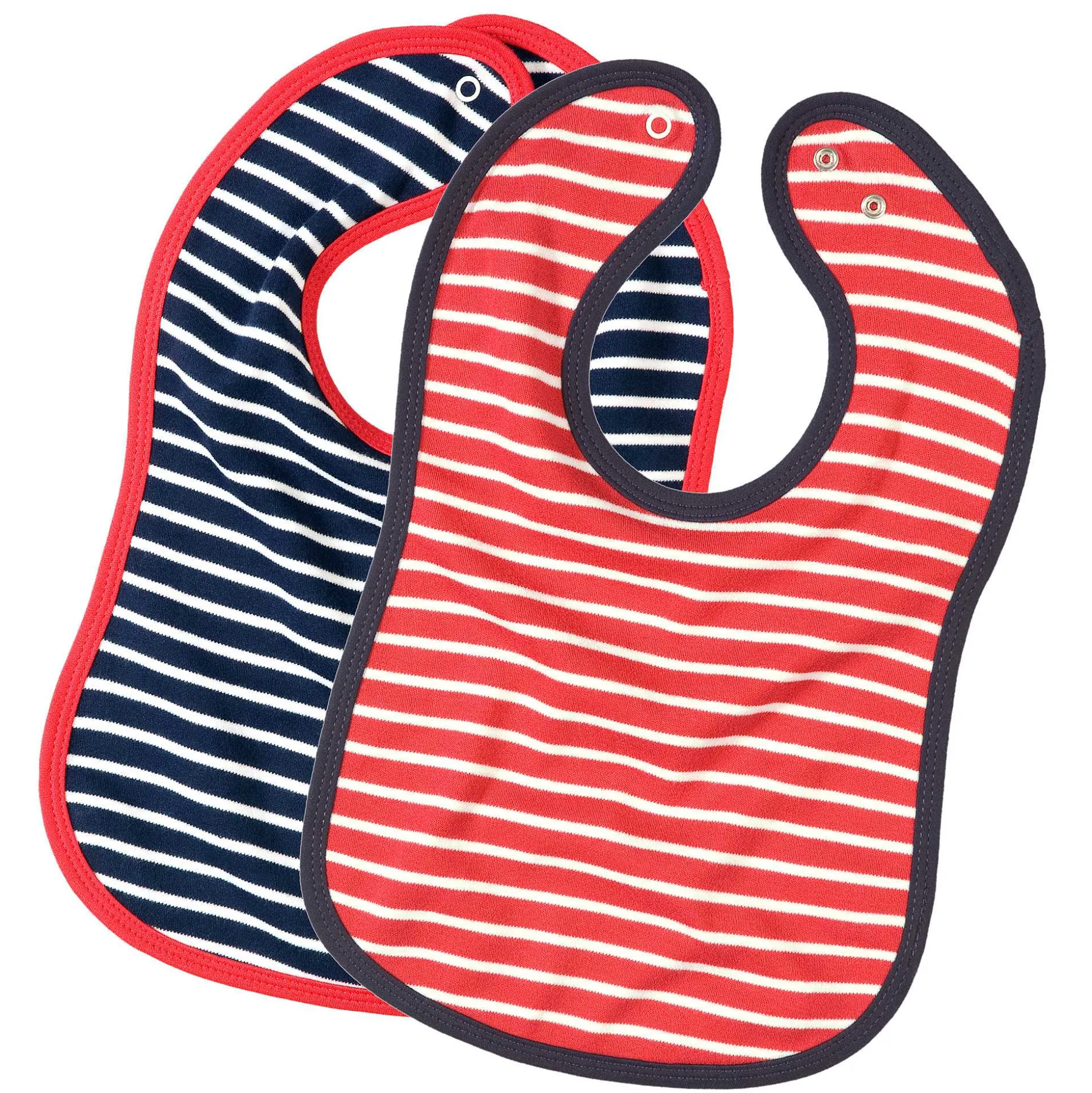 LIVING CRAFTS - Latzchen, 2Er-Pack Blau Rot Clearance