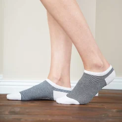LIVING CRAFTS Abby – Sneaker-Socken, 2Er-Pack Marine/Weis Hot