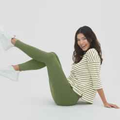 LIVING CRAFTS Annedore - Leggings Olive Cheap