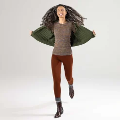 LIVING CRAFTS Annedore - Leggings Kirschmahagoni Cheap