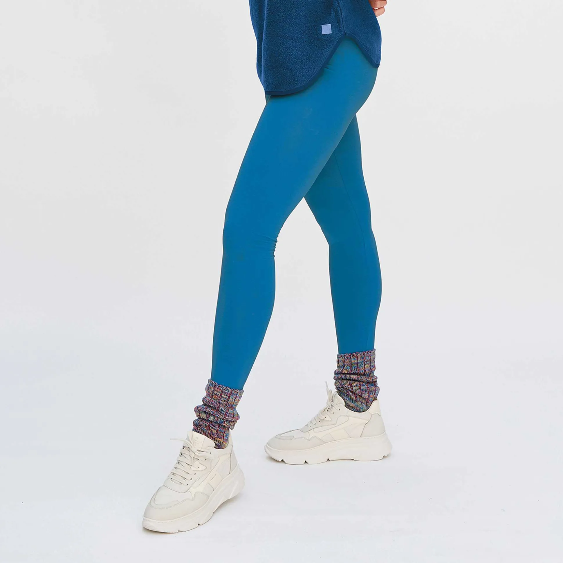 LIVING CRAFTS Annedore - Leggings Retro-Blau New