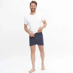 LIVING CRAFTS Ben – Boxershorts Marinegraphit Outlet