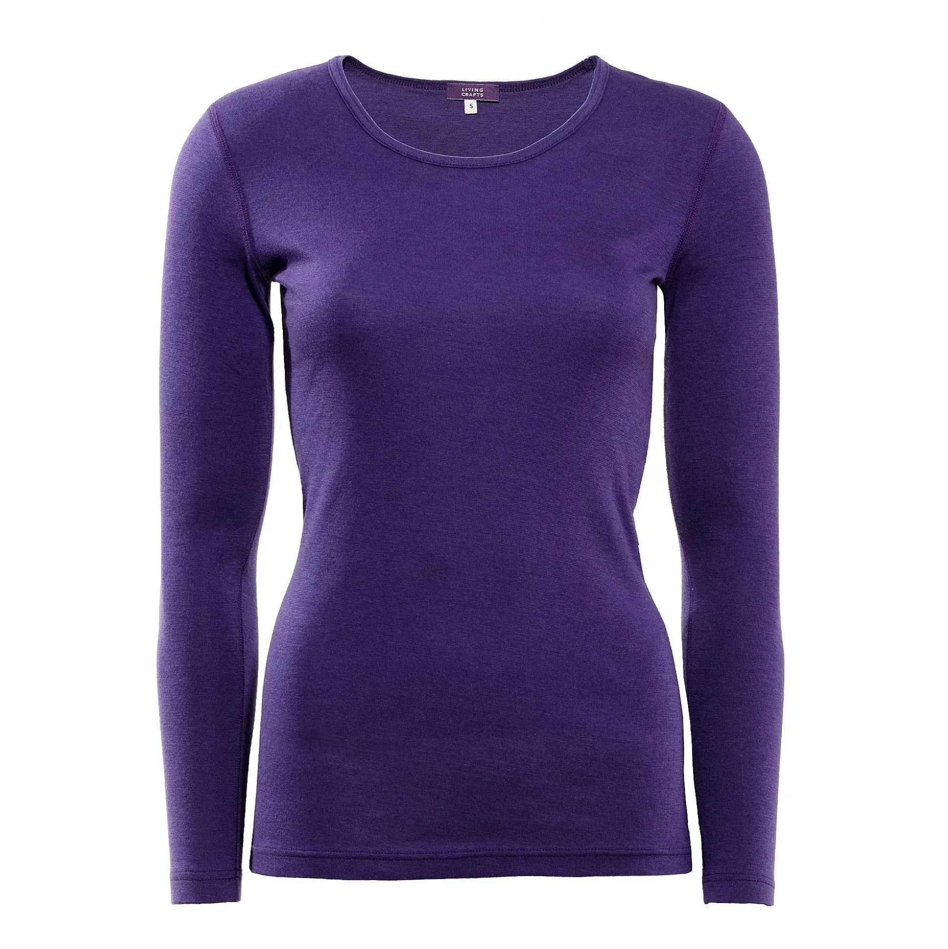 LIVING CRAFTS Bianca - Langarmshirt Violett Discount