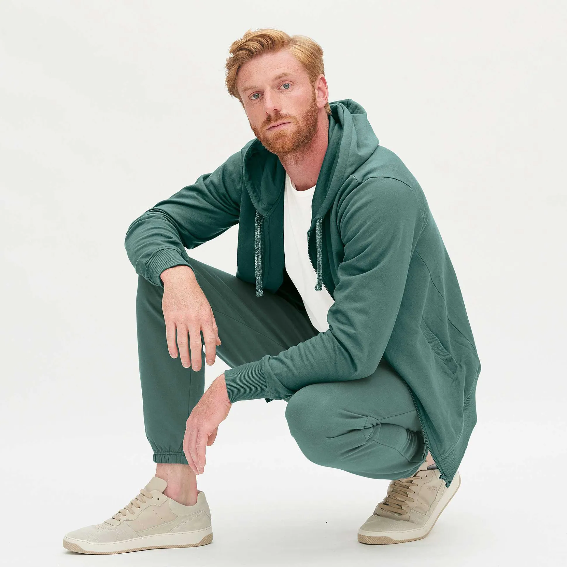 LIVING CRAFTS Cameron - Kapuzenjacke Silberkiefer Fashion