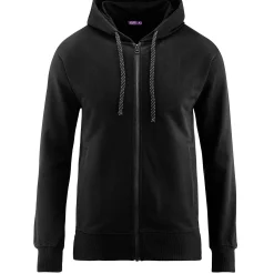 LIVING CRAFTS Cameron - Kapuzenjacke Schwarz Cheap