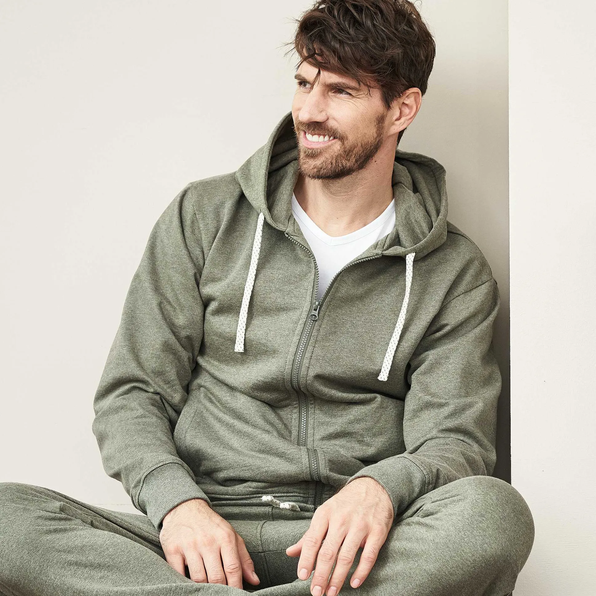 LIVING CRAFTS Cameron - Kapuzenjacke Oregano Best