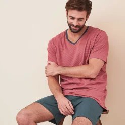 LIVING CRAFTS Carl - Pyjamas Asphalt/Cayenne Cheap