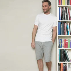 LIVING CRAFTS Charlie – Sweatshorts Steingrau Fashion
