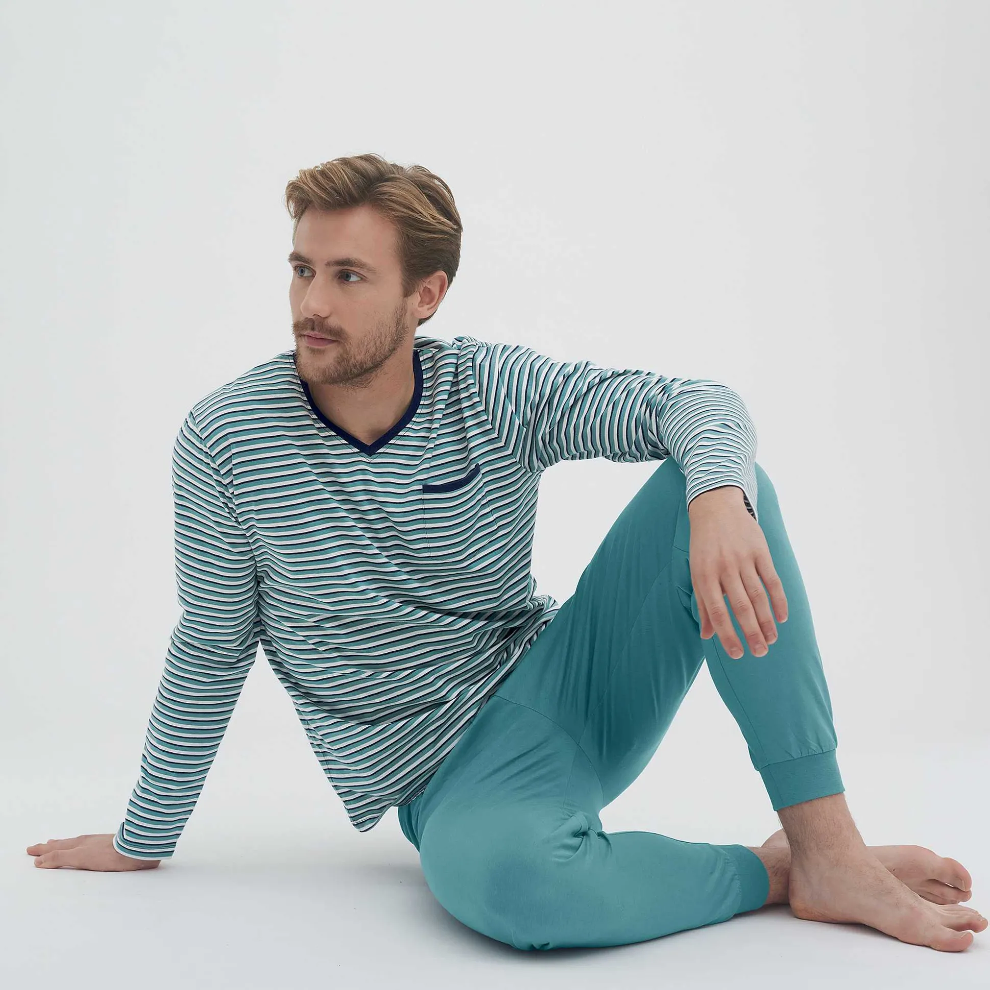 LIVING CRAFTS Colin – Pyjamas Riffgewasser Shop