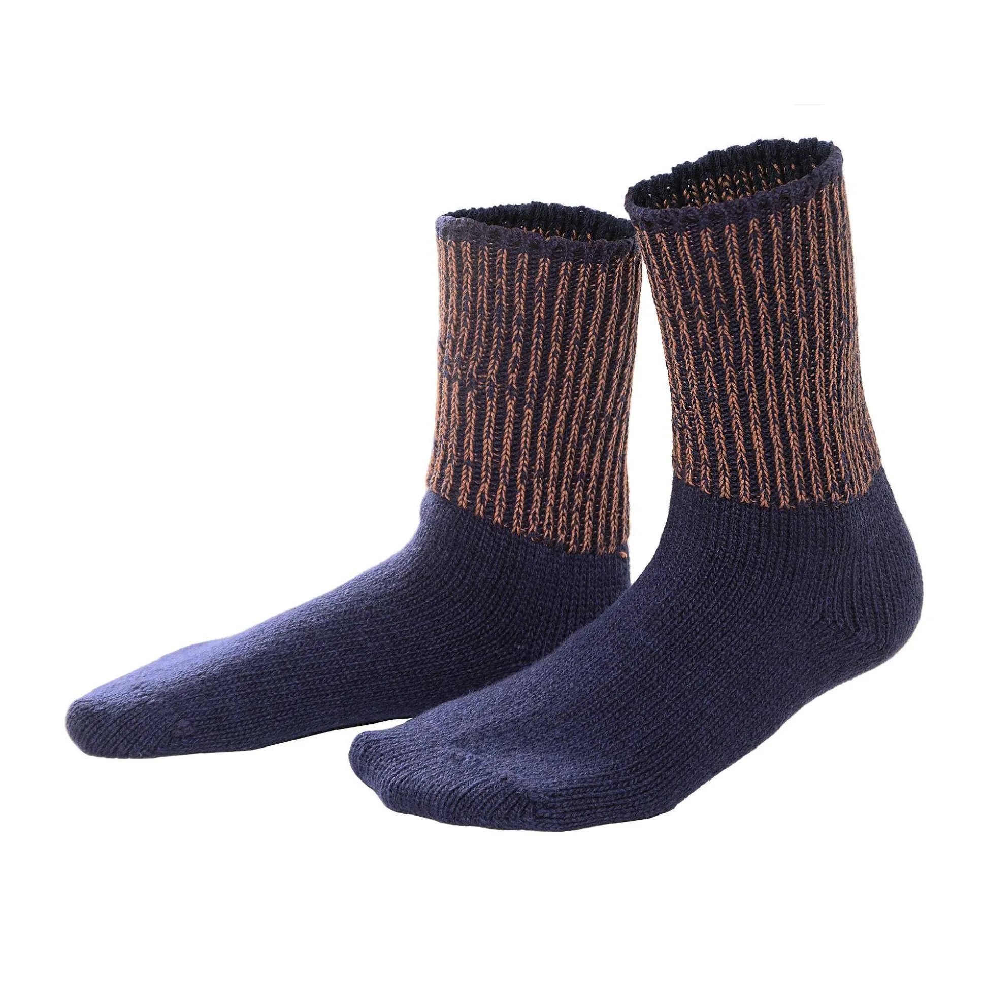 LIVING CRAFTS Damenke - Socken Tintenblau Cheap