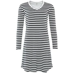 LIVING CRAFTS Diana - Nachthemd Schwarz/Creme Shop