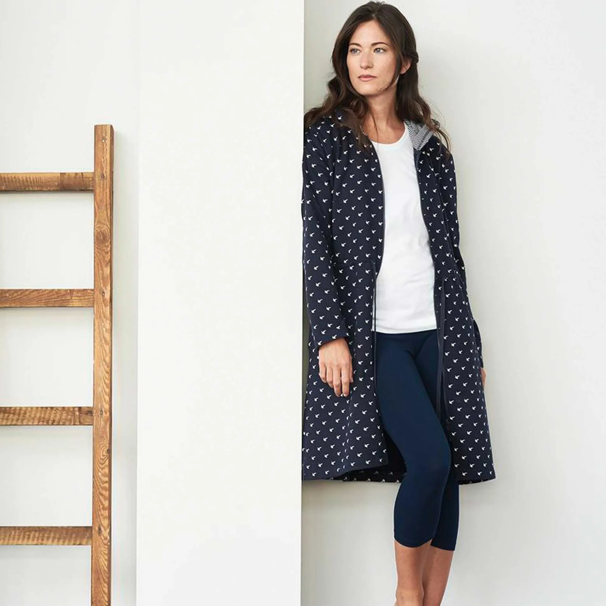 LIVING CRAFTS Ellen – 3/4-Leggings Dunkles Marineblau Hot