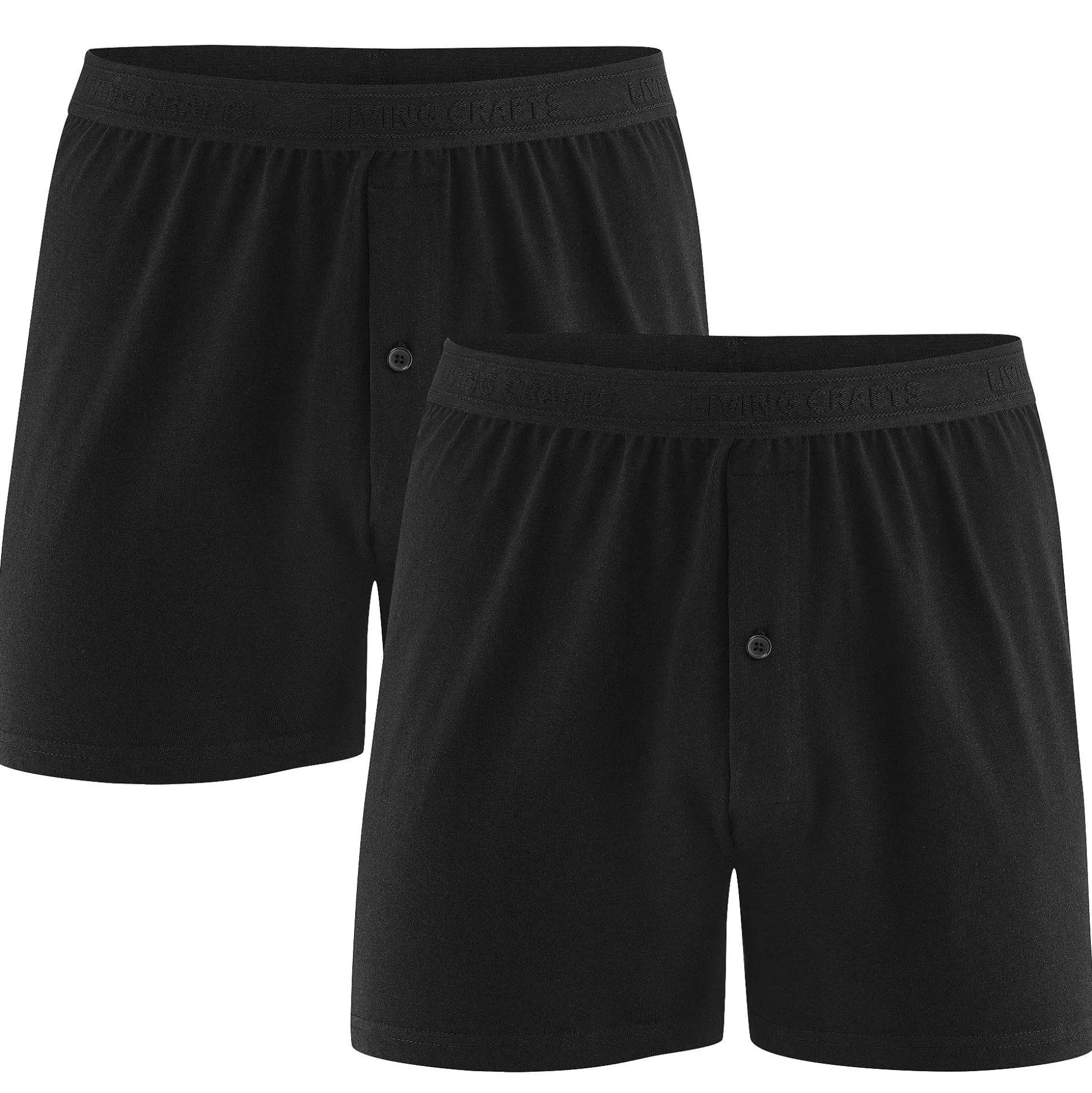 LIVING CRAFTS Ethan – Boxershorts, 2Er-Pack Schwarz Best