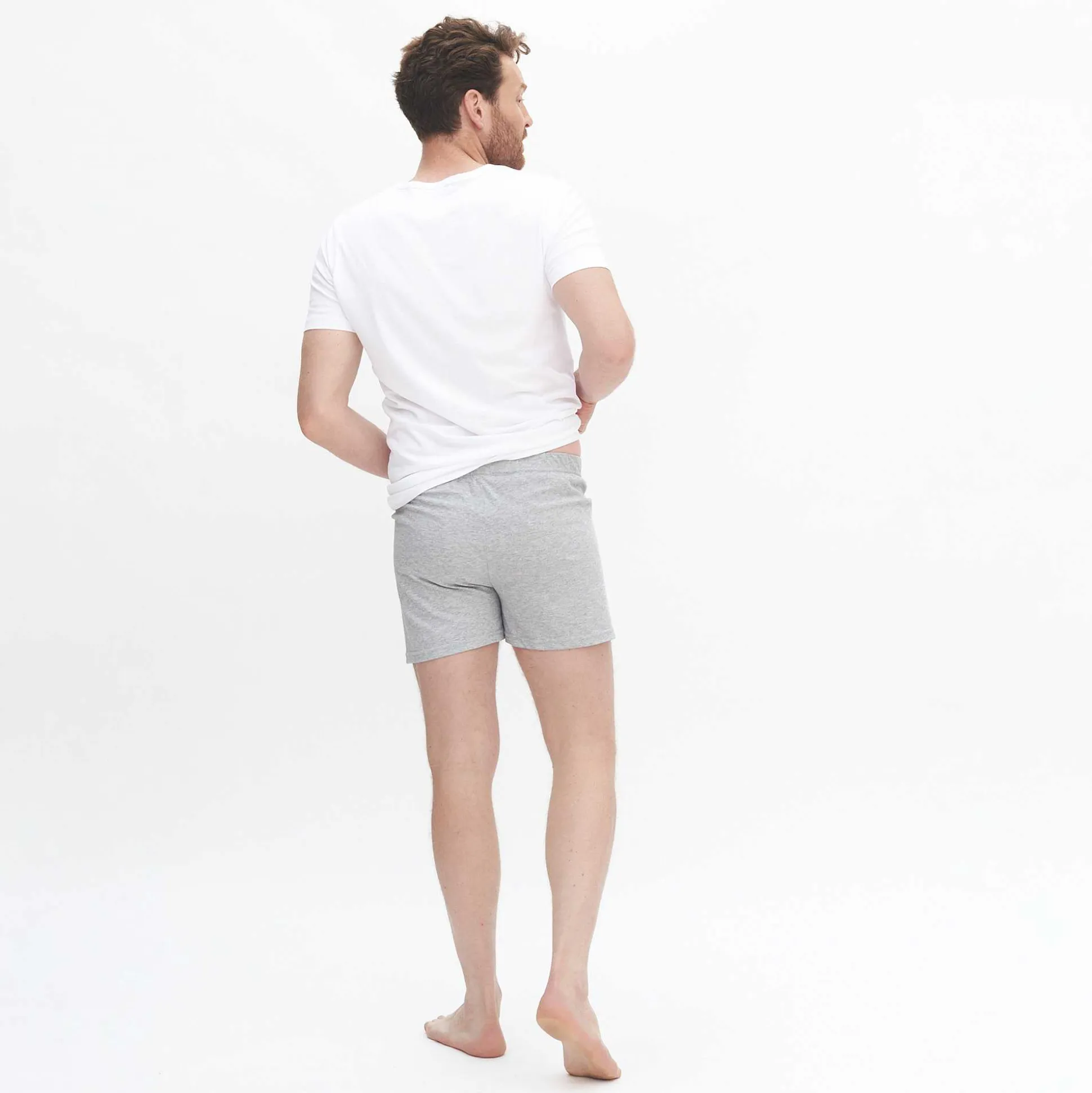 LIVING CRAFTS Ethan – Boxershorts, 2Er-Pack Steingrau Sale