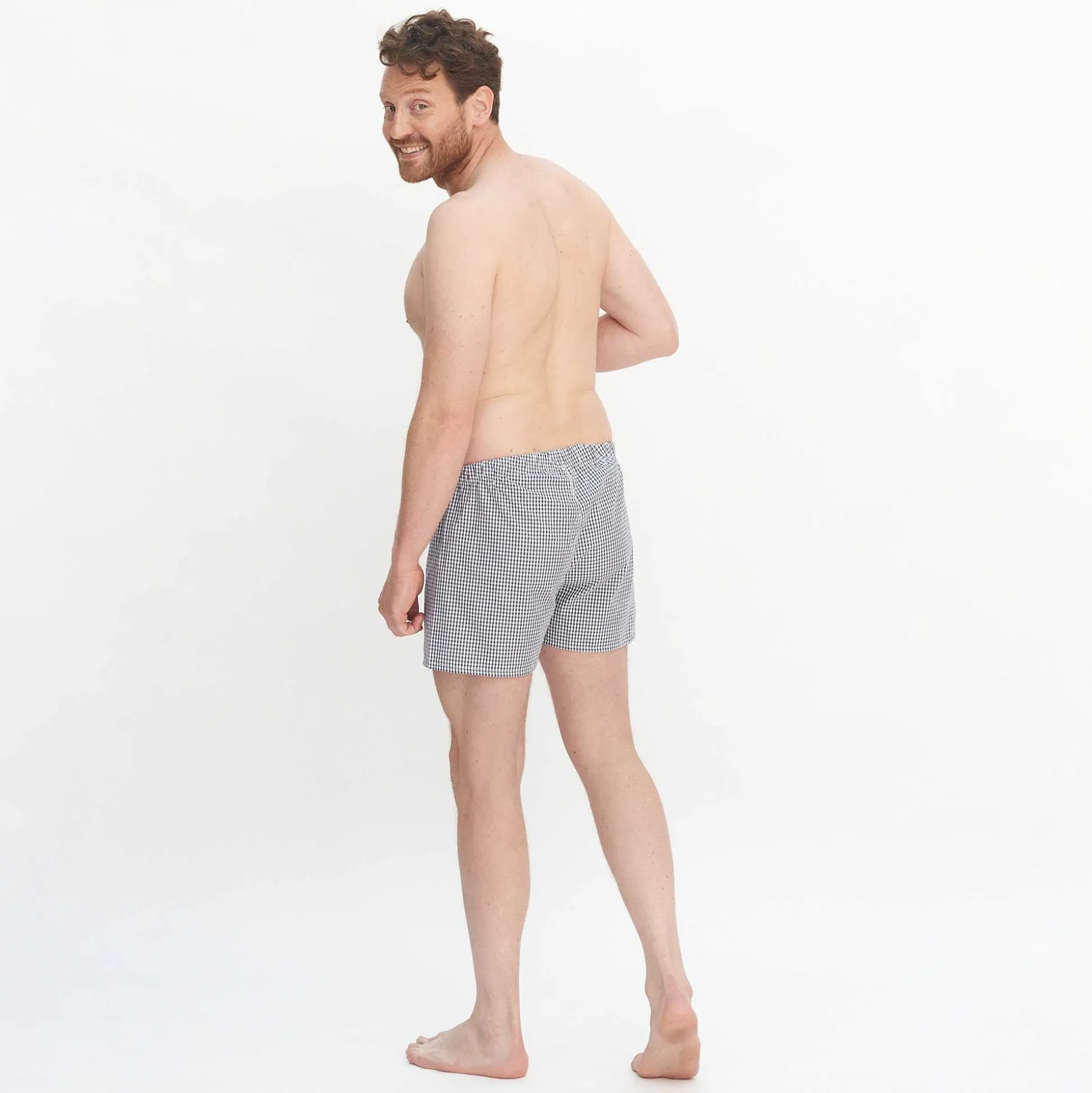 LIVING CRAFTS Gregor - Boxershorts, 2Er-Pack Anthrazit Clearance