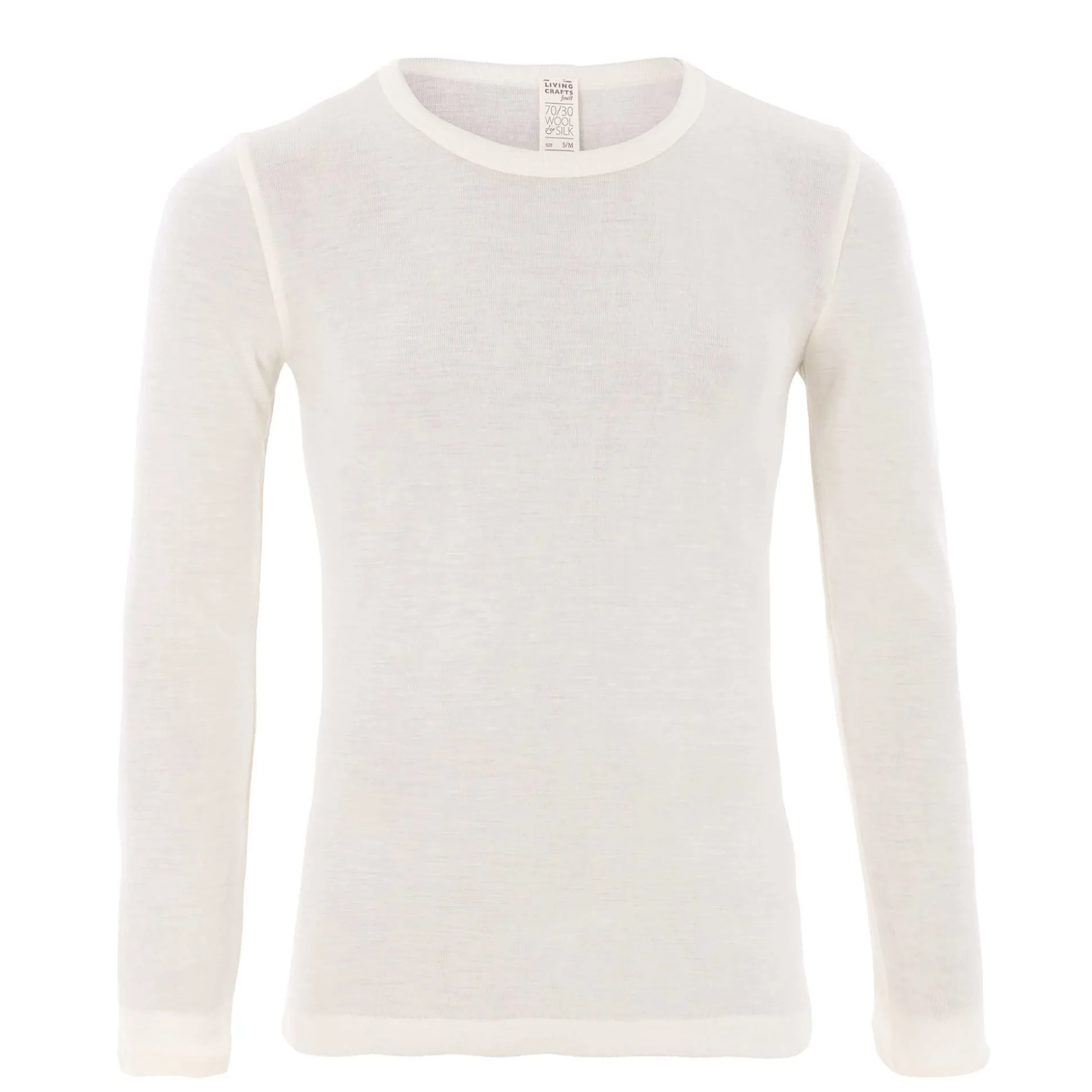 LIVING CRAFTS Harvey - Langarmshirt Naturlich Flash Sale