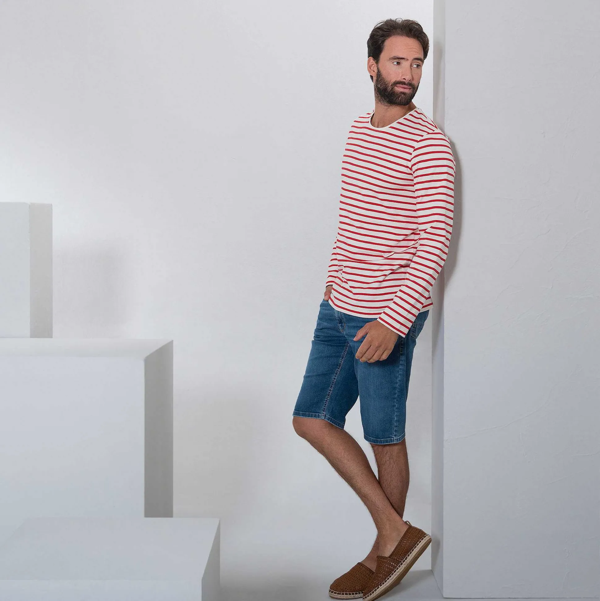 LIVING CRAFTS Ikarus - Bermudashorts Mittleres Indigo New