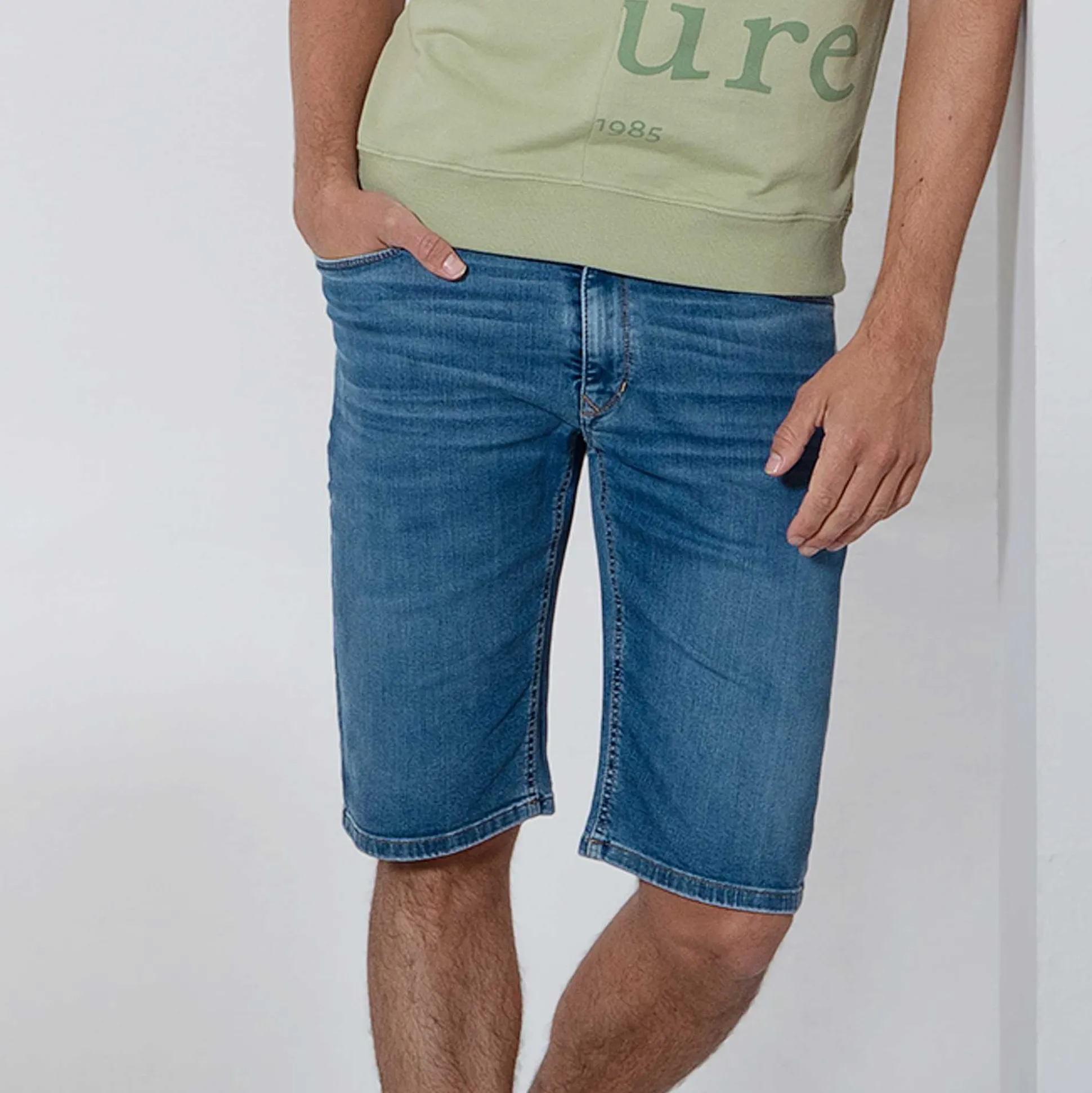 LIVING CRAFTS Ikarus - Bermudashorts Mittleres Indigo New