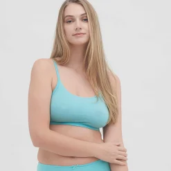 LIVING CRAFTS Ilenia - Bustier, 2Er-Pack Vichy-Lagune New