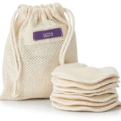 LIVING CRAFTS Indien – Abschminkpads, 7Er-Set Naturlich Flash Sale