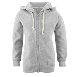 LIVING CRAFTS Ingwer - Kapuzenjacke Graue Melange Store