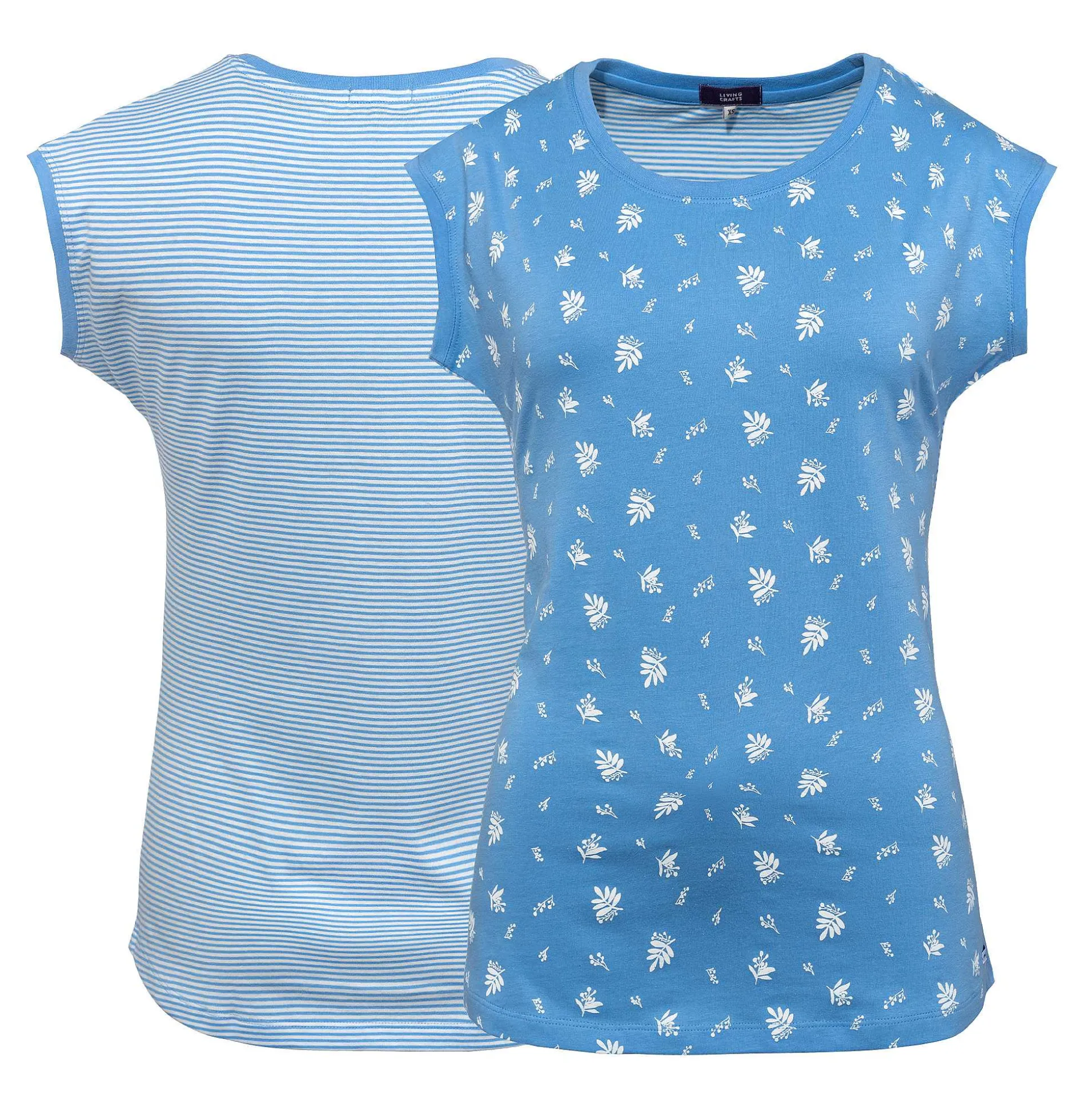 LIVING CRAFTS Kosima - Schlafshirt Mille Fleurs Hot