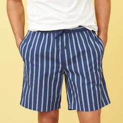 LIVING CRAFTS Kristian – Schlafshorts Marine/Azur Outlet