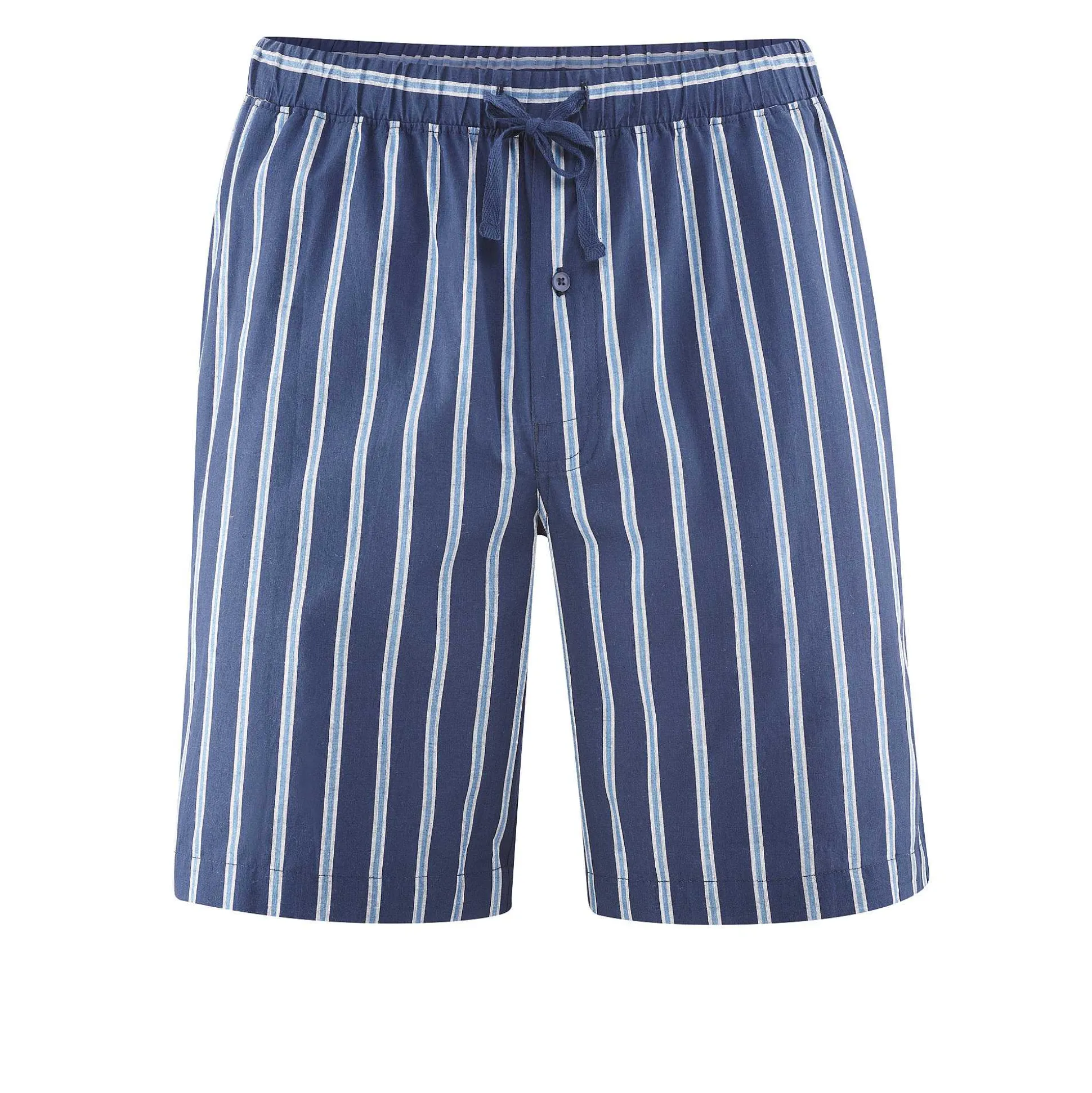 LIVING CRAFTS Kristian – Schlafshorts Marine/Azur Outlet