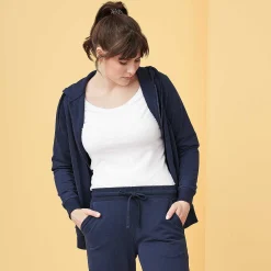 LIVING CRAFTS Lamina - Kapuzenjacke Marine Clearance