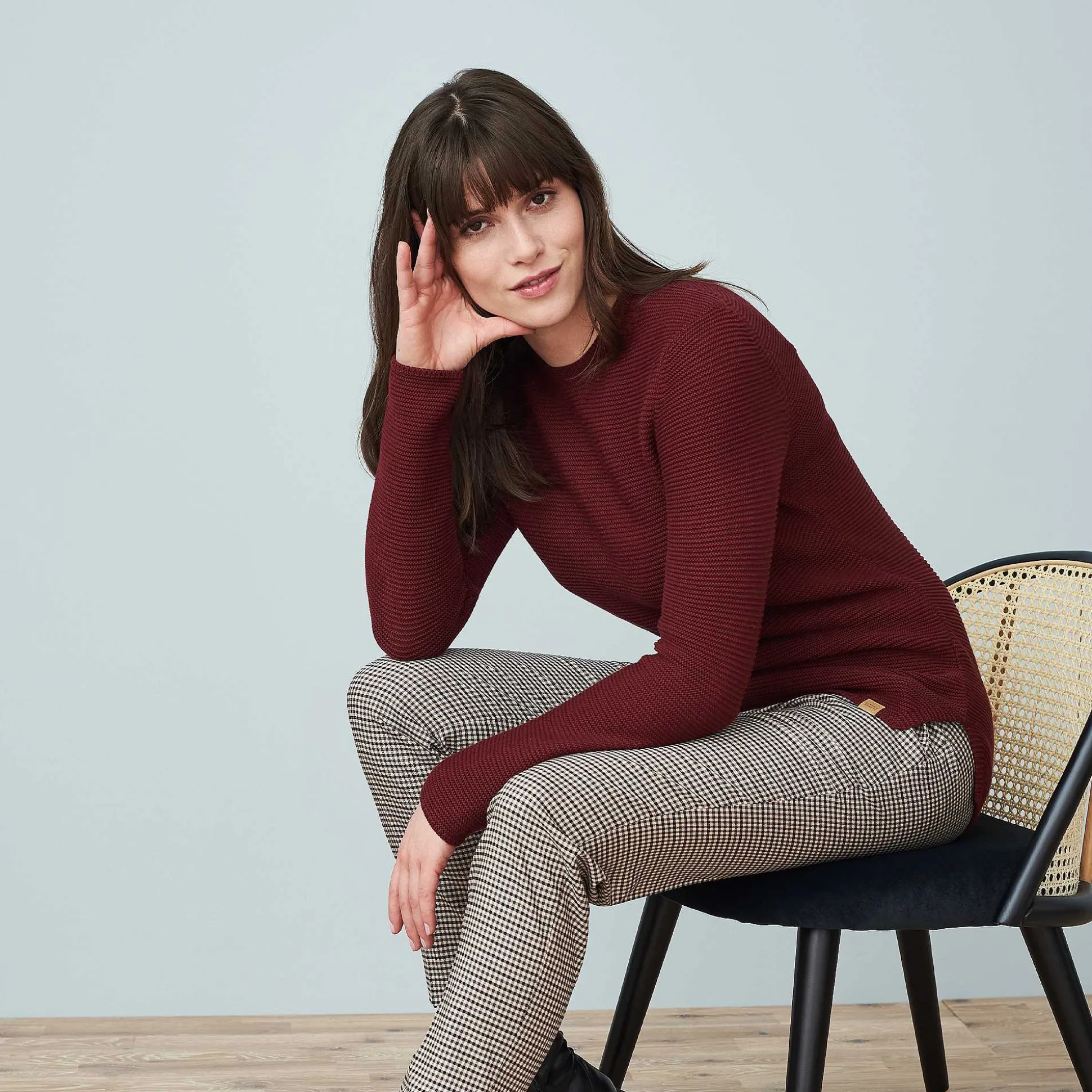 LIVING CRAFTS Lapis - Pullover Barolo New