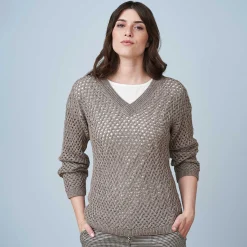 LIVING CRAFTS Lara - Pullover Cashewnuss Best Sale