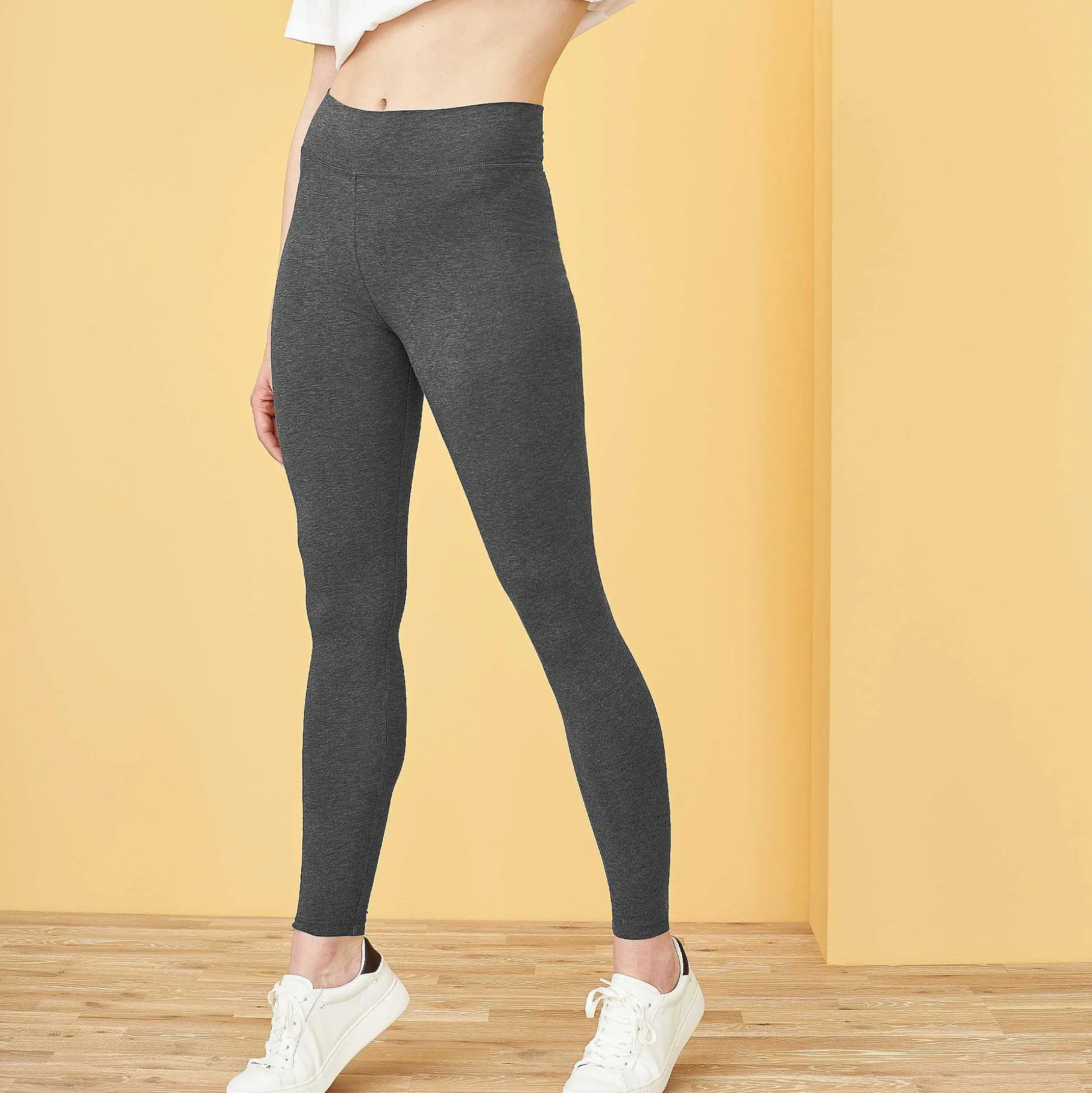 LIVING CRAFTS Lisa - Leggings Graphit-Melange Best Sale