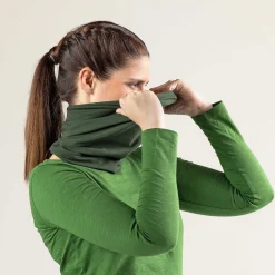 LIVING CRAFTS Lourdes - Multifunktionstuch Dunkles Oliv Outlet