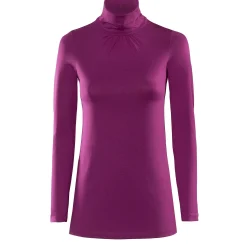 LIVING CRAFTS Lucrezia - Rollkragenshirt Sehr Beerig Sale