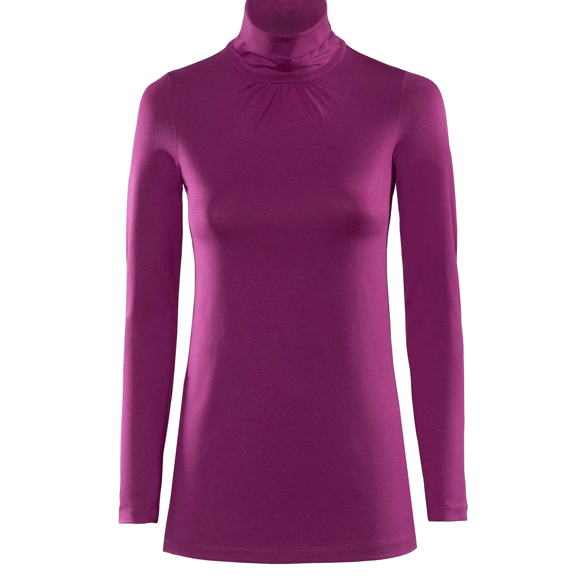 LIVING CRAFTS Lucrezia - Rollkragenshirt Sehr Beerig Sale