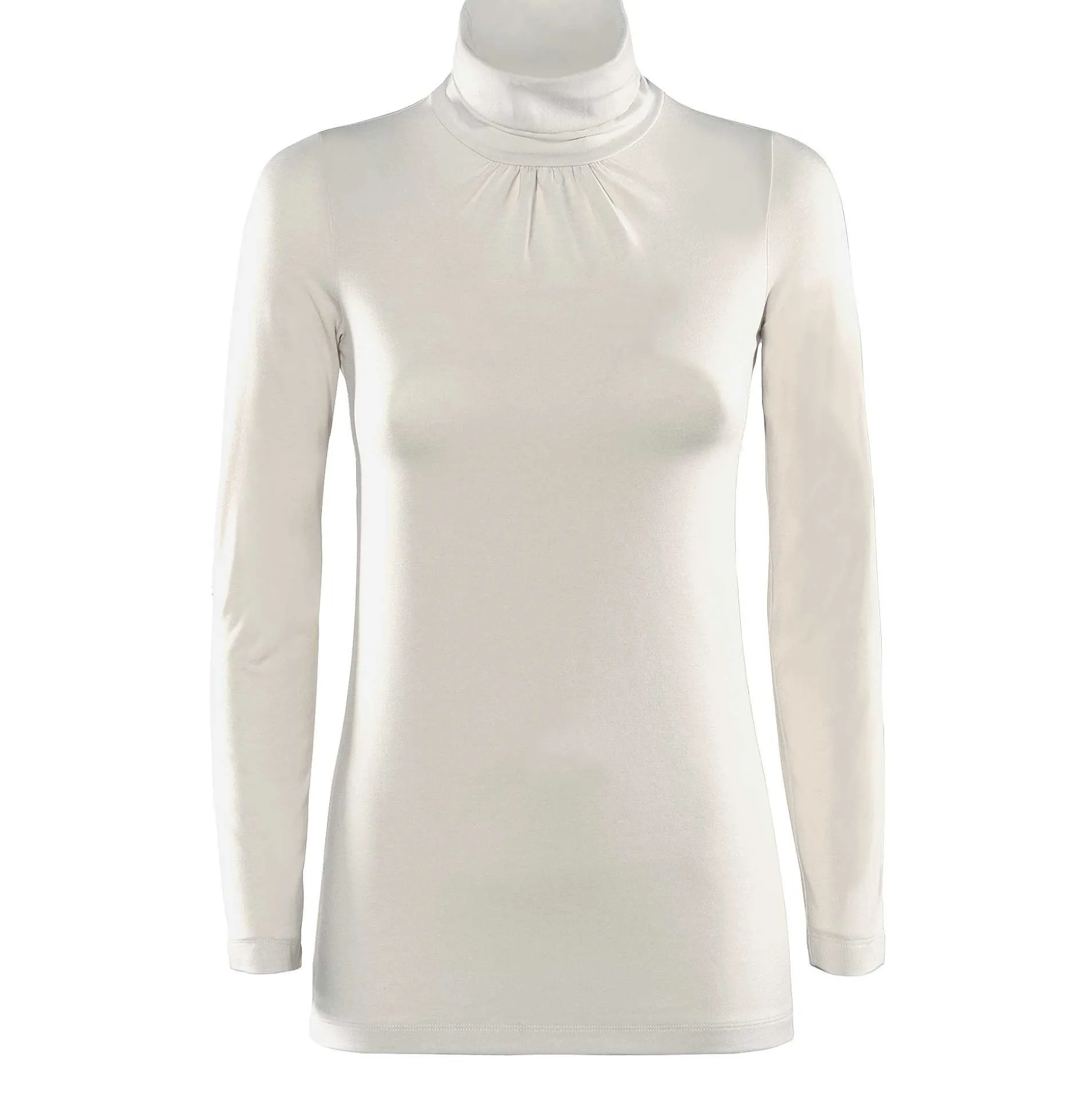 LIVING CRAFTS Lucrezia - Rollkragenshirt Steinpulver Best Sale