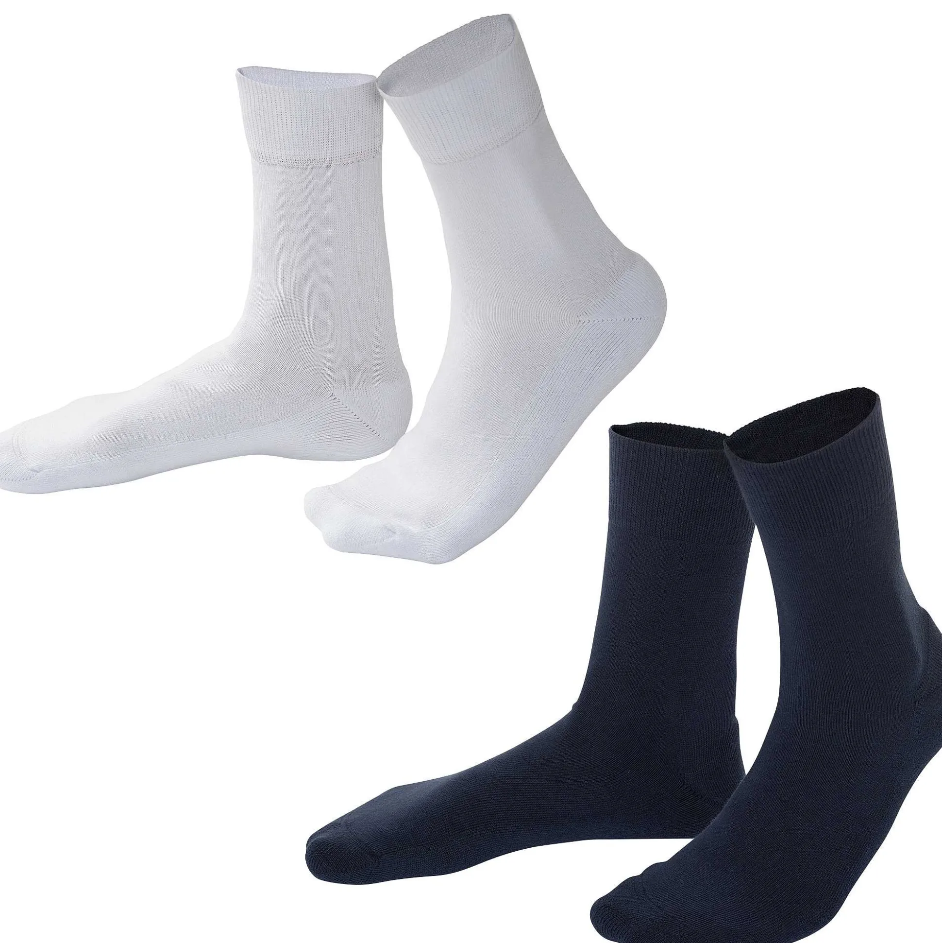 LIVING CRAFTS Mabel – Socken, 2Er-Pack Marine Shop