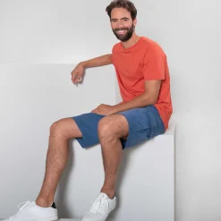 LIVING CRAFTS Manuel - Cargo-Bermudas Mondlichtblau Online
