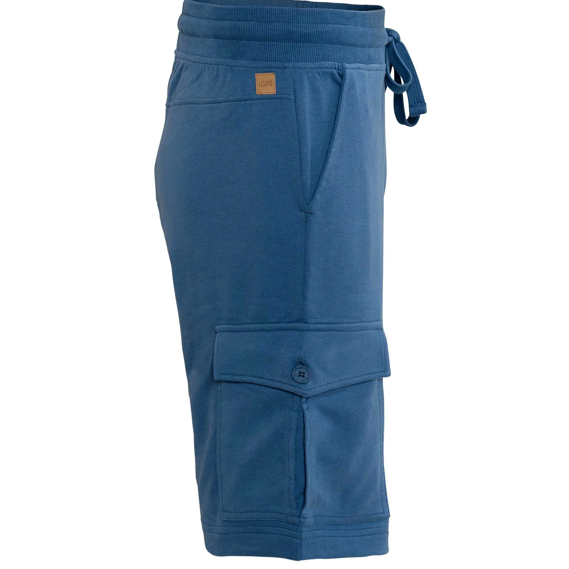 LIVING CRAFTS Manuel - Cargo-Bermudas Mondlichtblau Online