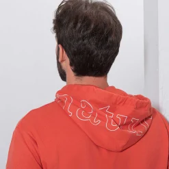 LIVING CRAFTS Matteo - Kapuzenpullover Gebranntes Orange Cheap