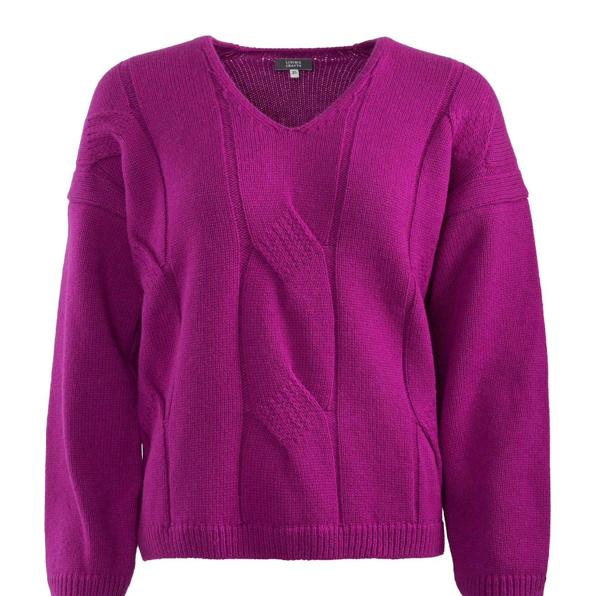 LIVING CRAFTS Neele - Pullover Sehr Beerig Fashion