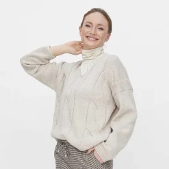 LIVING CRAFTS Neele - Pullover Steinpulver Outlet