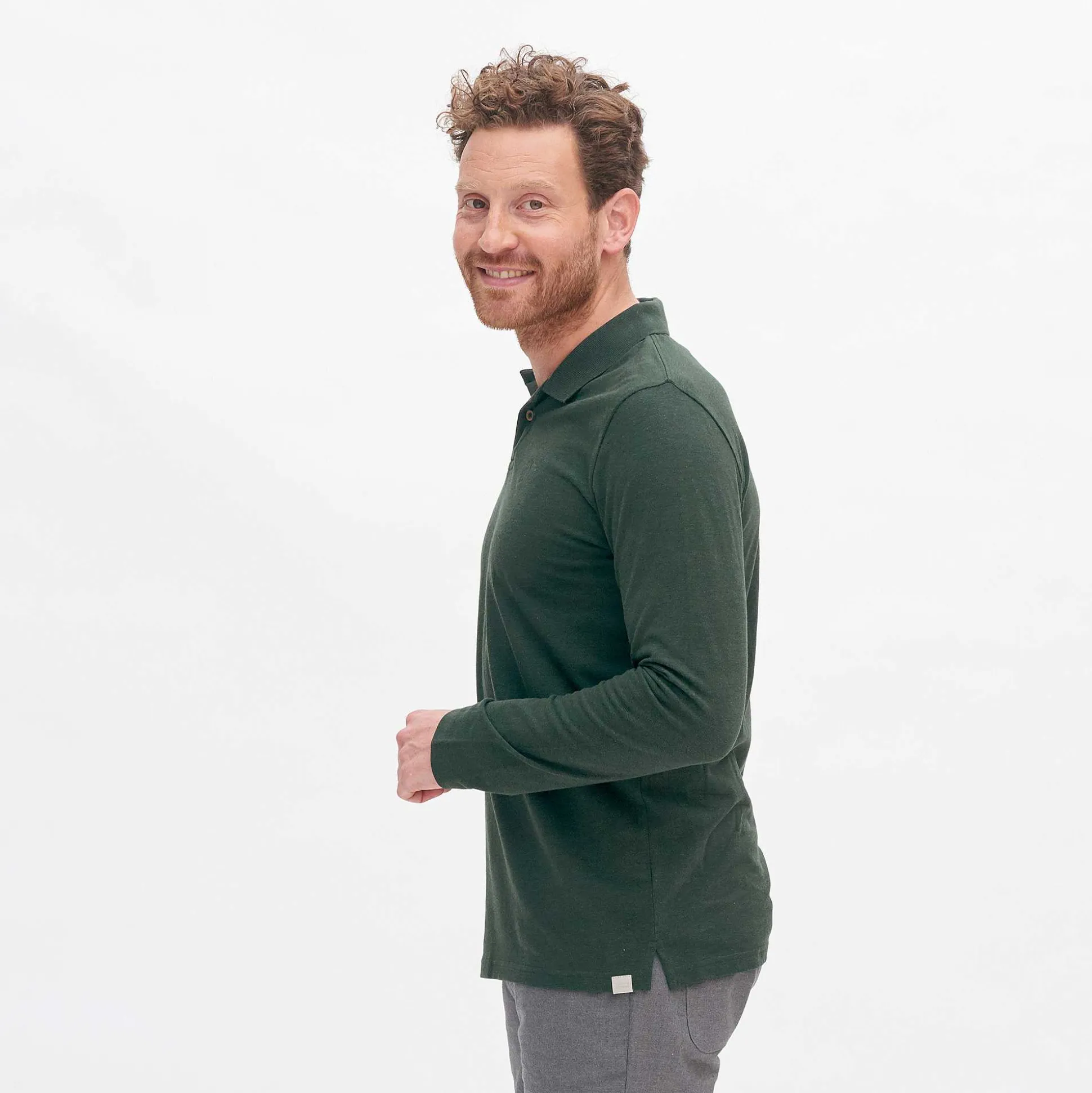 LIVING CRAFTS Neil - Poloshirt Einhomeischer Wald Hot