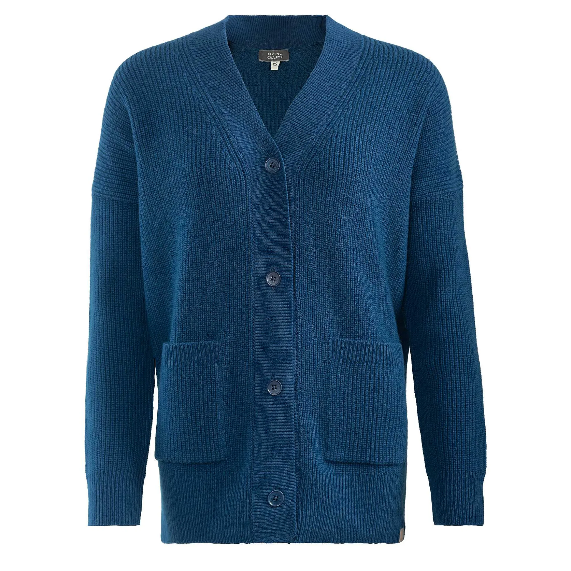 LIVING CRAFTS Nicole – Strickjacke Nordischer Fjord Best