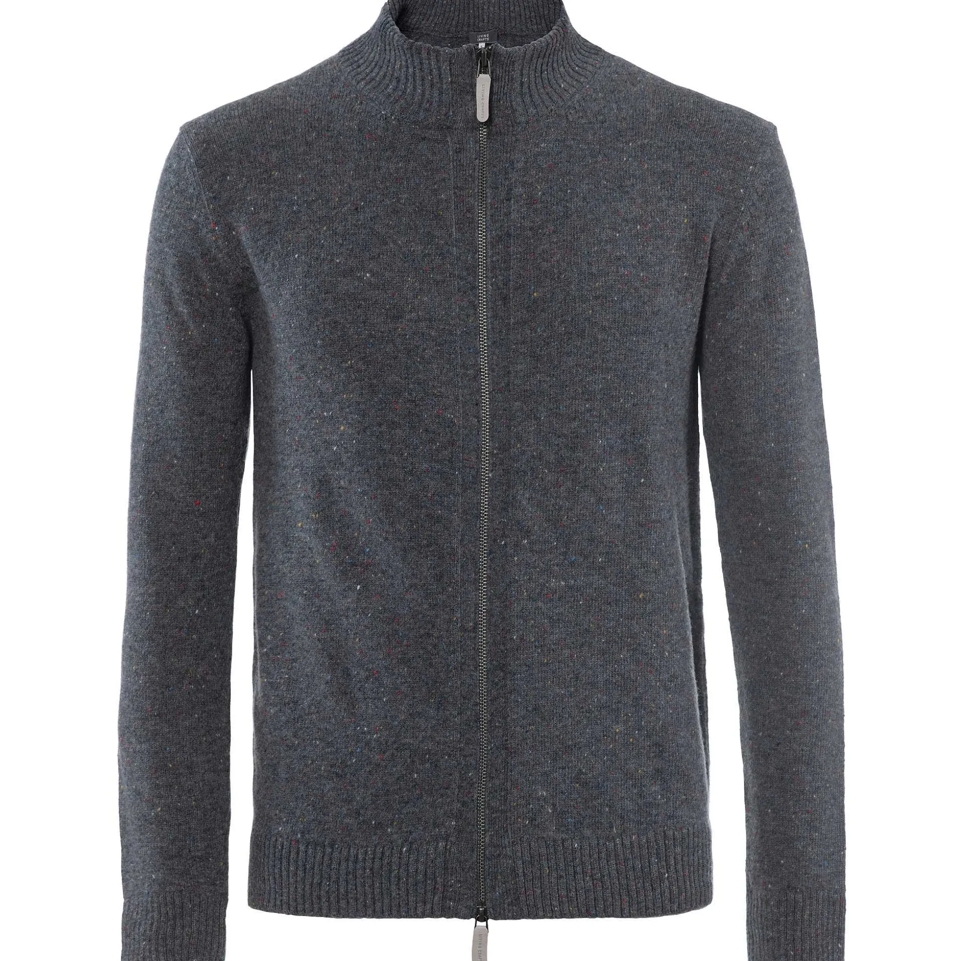 LIVING CRAFTS Nigel – Strickjacke Rauch Flash Sale