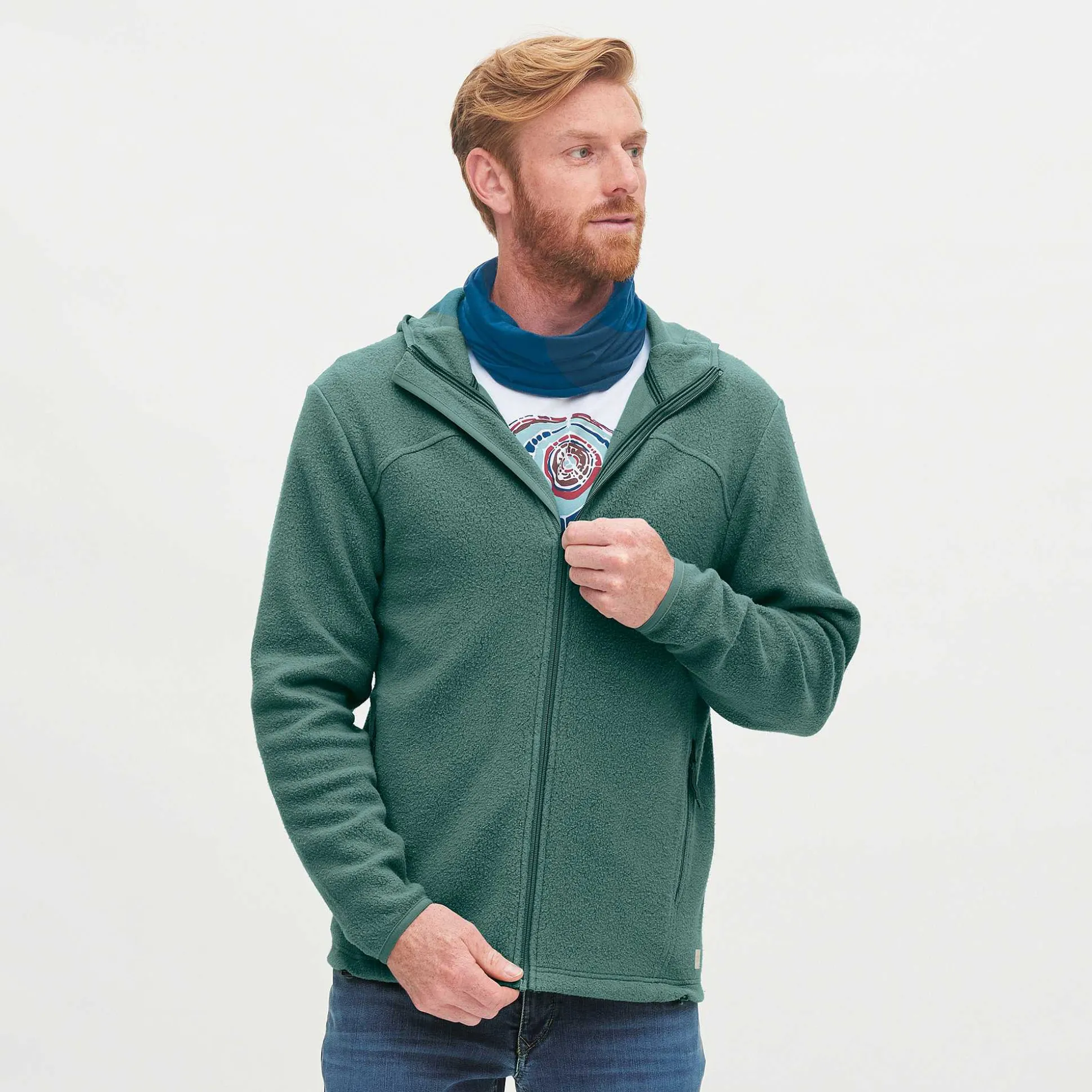 LIVING CRAFTS Nordian - Fleecejacke Silberkiefer Store