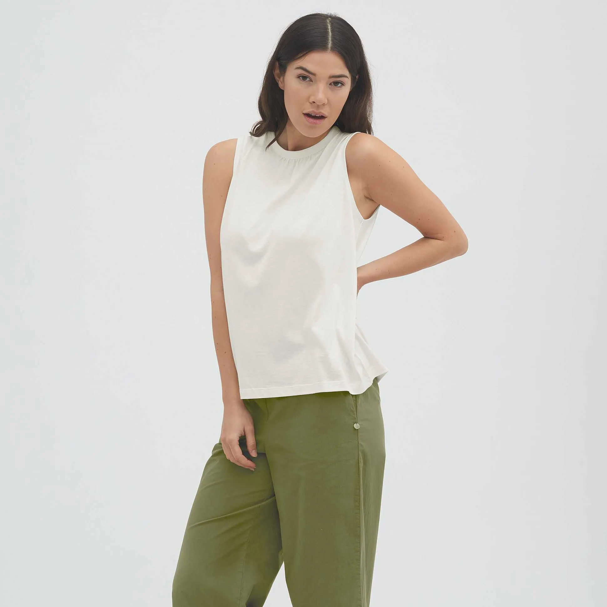 LIVING CRAFTS Odile - Top Cremefarben Best Sale