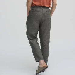 LIVING CRAFTS Oleg - Leinenhose Thymian Store