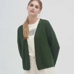 LIVING CRAFTS Olivia – Strickjacke Thymian Store