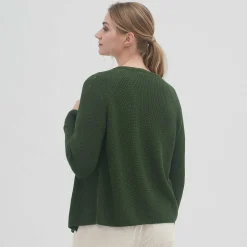 LIVING CRAFTS Olivia – Strickjacke Thymian Store